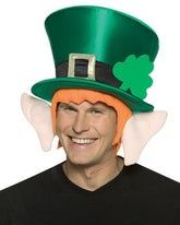 St Patrick's Day Leprechaun Top Hat With Ears