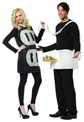 Plug & Socket Couples Costume Lightweight Adult