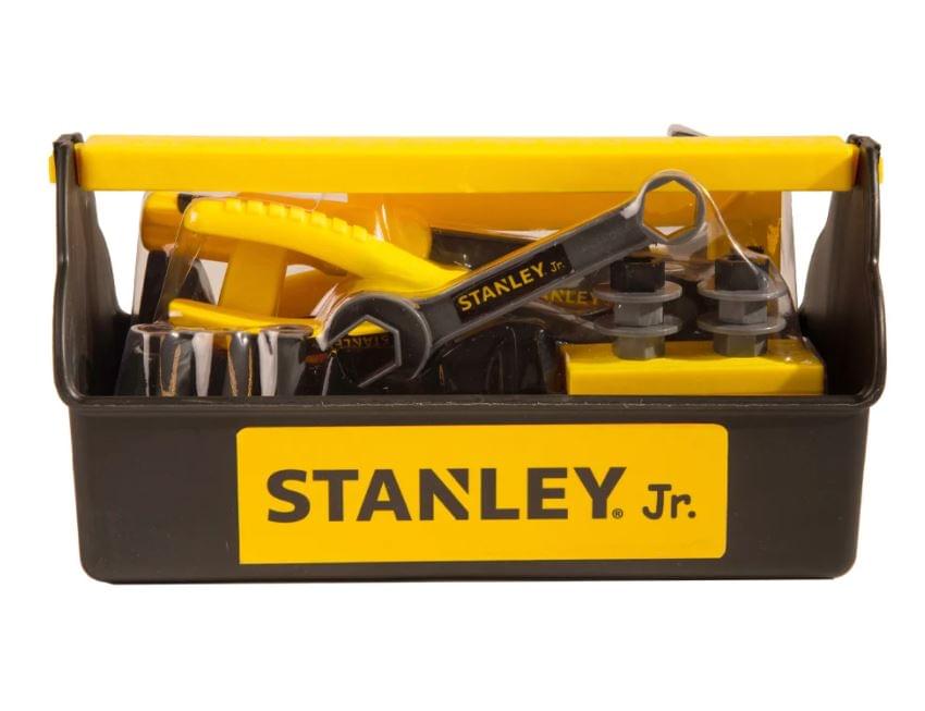 NEW Stanley Jr. 5 Piece Tool Set & Toolbox - Real Tools for Kids