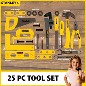 Stanley Jr. Deluxe Plastic Tool Set #A