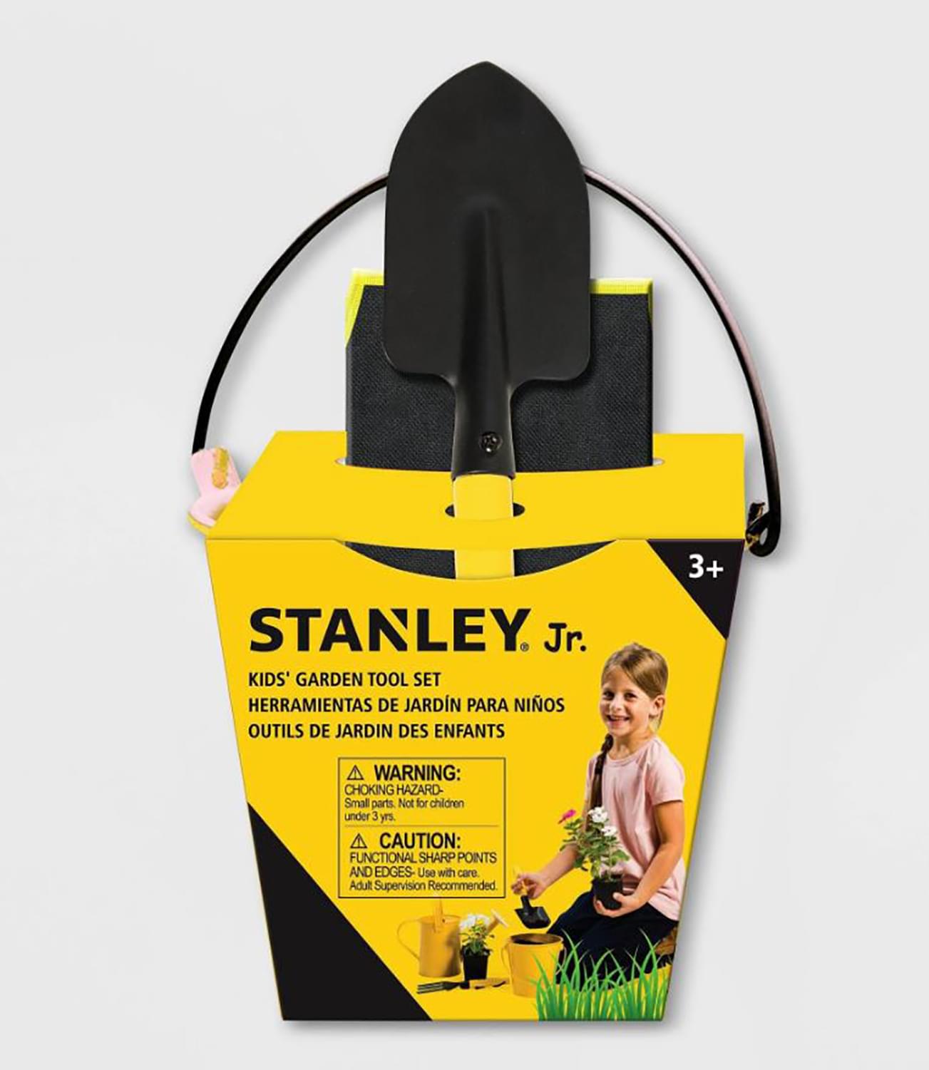 Stanley Jr. 3 Piece Garden Tool Set | Real Tools for Kids