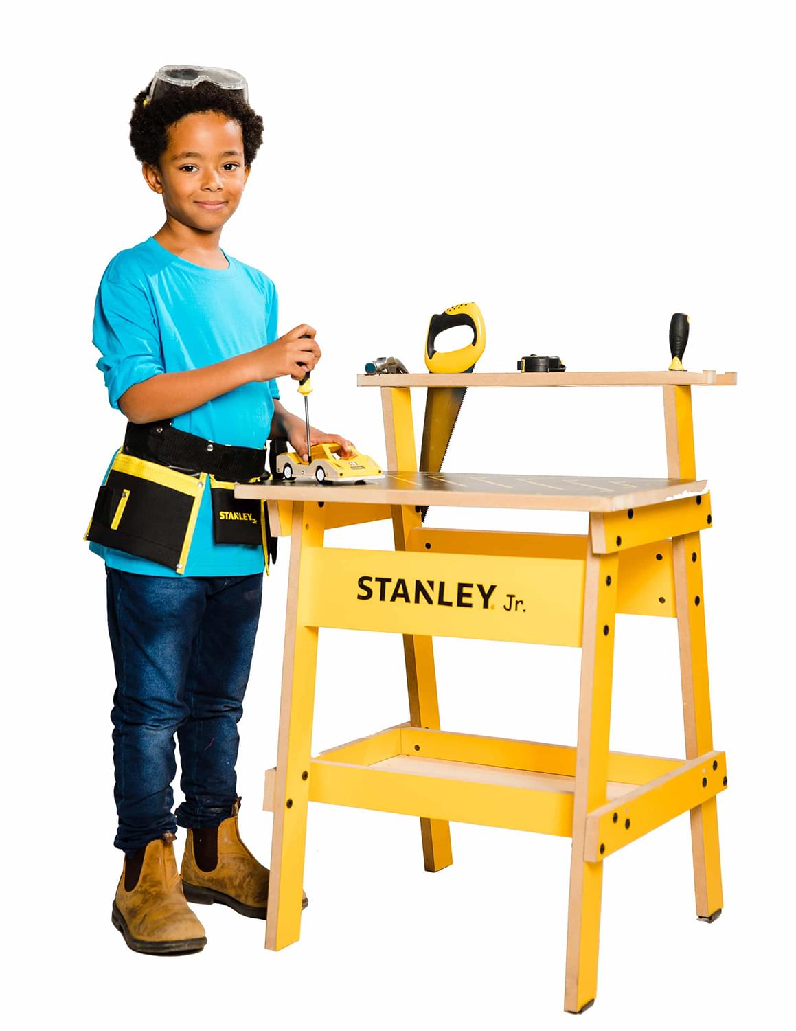 Stanley Jr. Wood Work Bench | Real Tools for Kids
