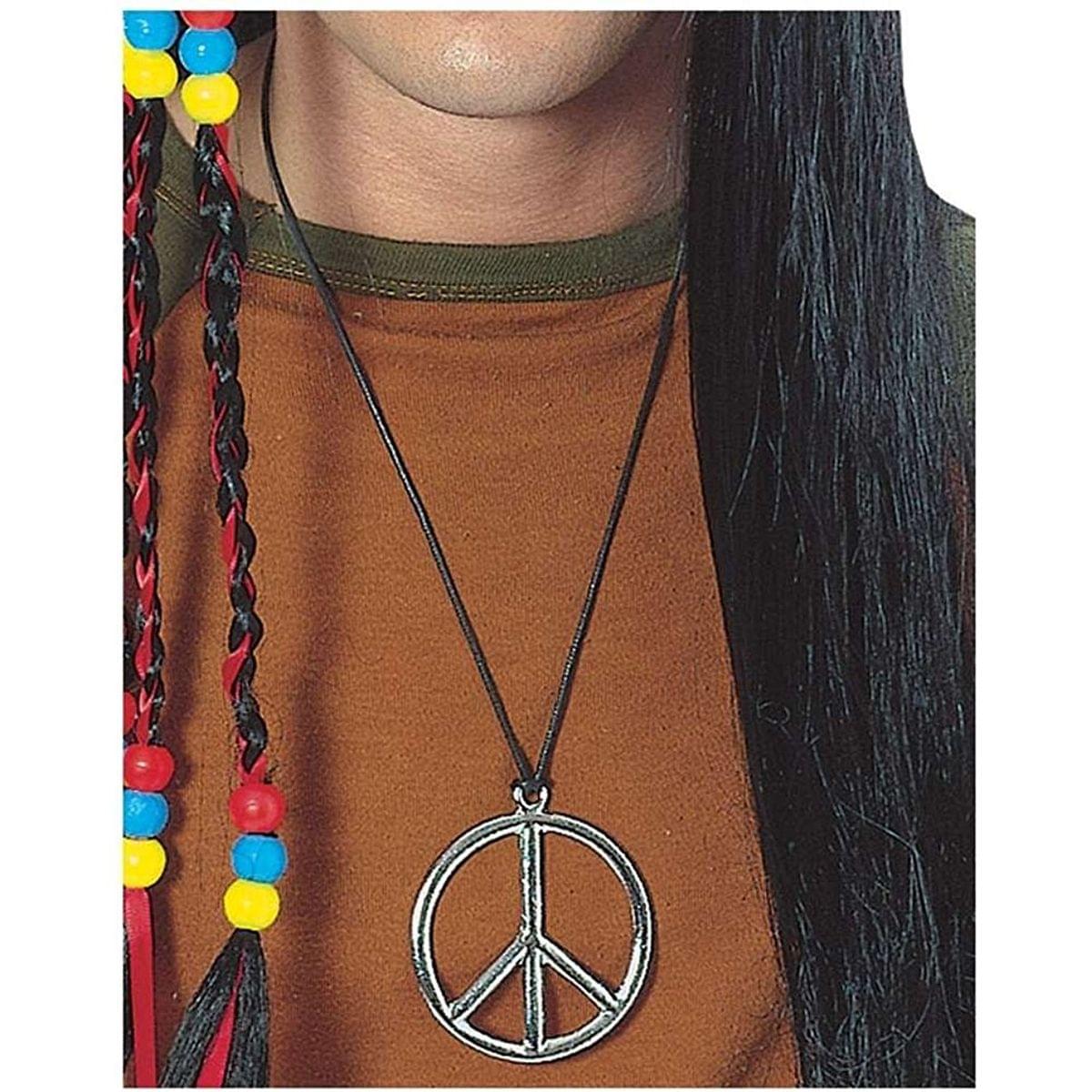 Peace Pendant Medal Costume Accessory Adult One Size