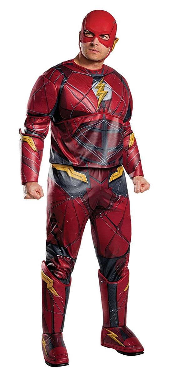 Justice League Flash Adult Costume, Plus Size