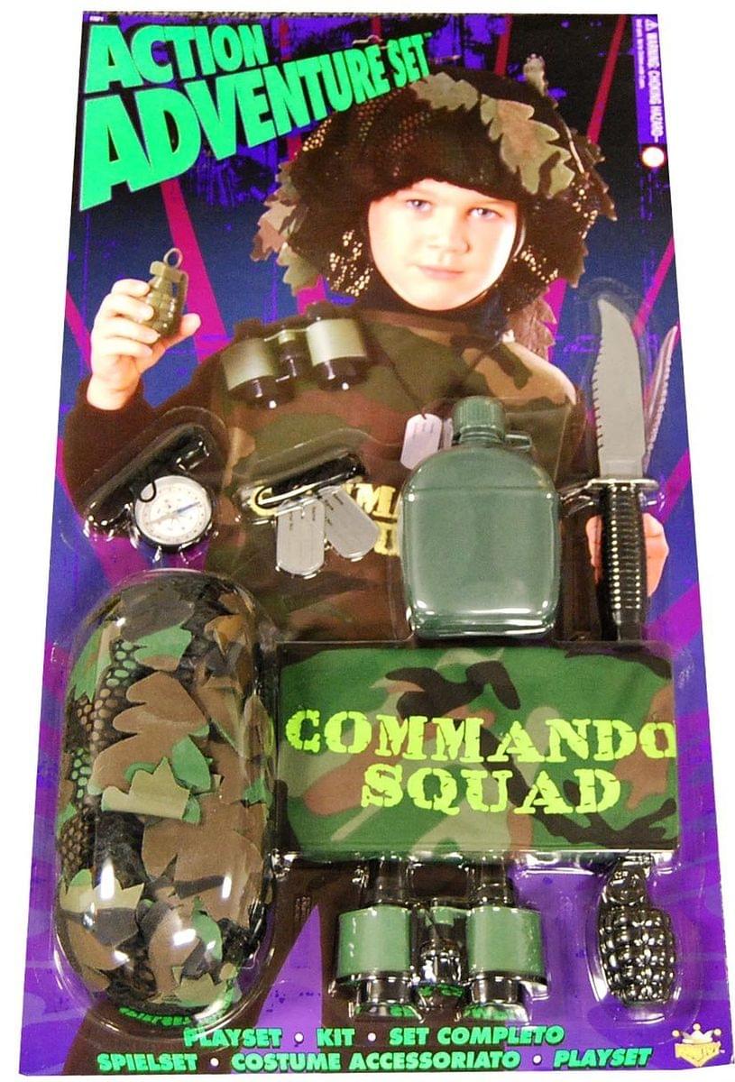 Action Adventure Commando Blister Child Costume Set