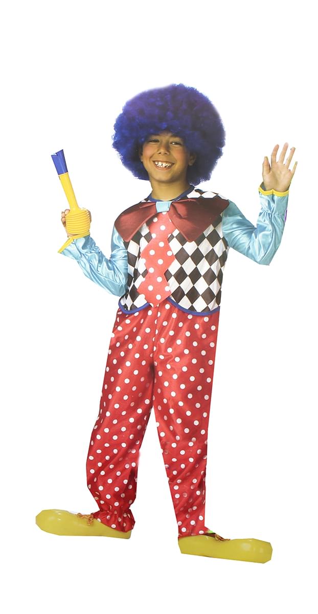 Polka Dot Clown Child Costume