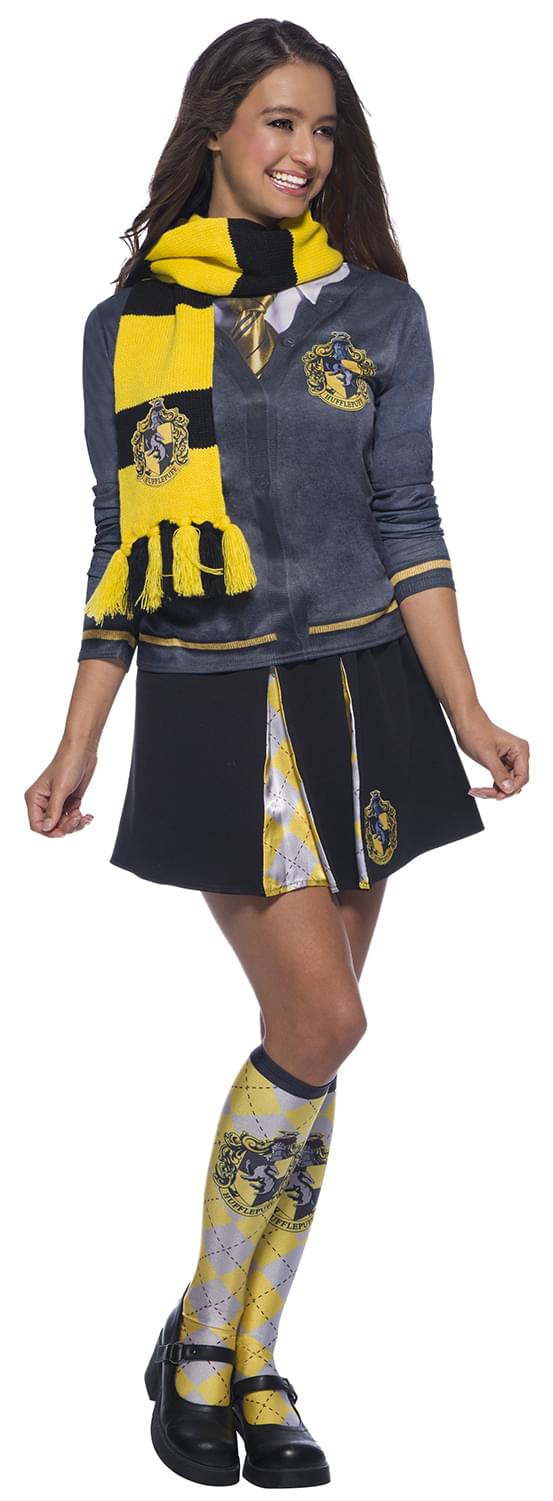 Harry Potter House Hufflepuff Deluxe Knit Costume Scarf