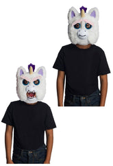 Feisty Pets Glenda Glitterpoop Unicorn Child Costume Mask