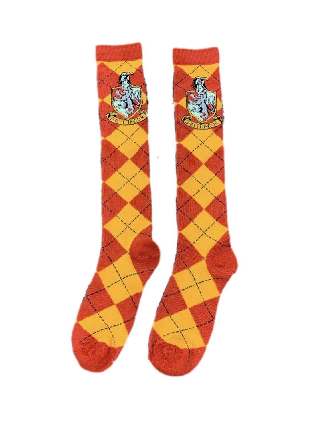 Harry Potter House Gryffindor Adult Costume Socks | One Size Fits Most