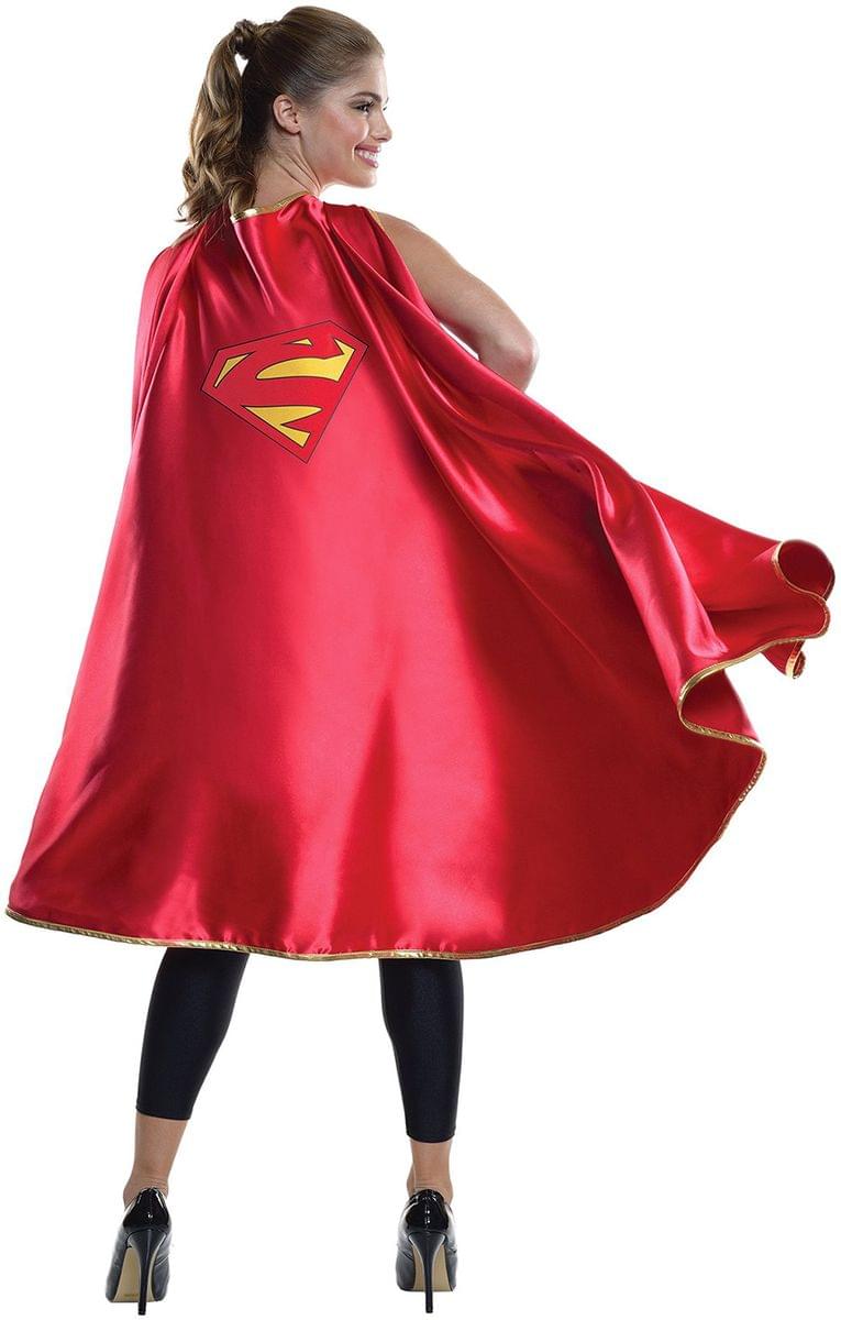 DC Comics Supergirl Deluxe Costume Cape Adult One Size