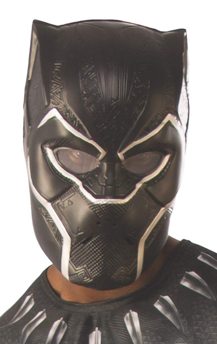 Avengers Infinity War Black Panther 1/2 Mask Adult Costume Accessory