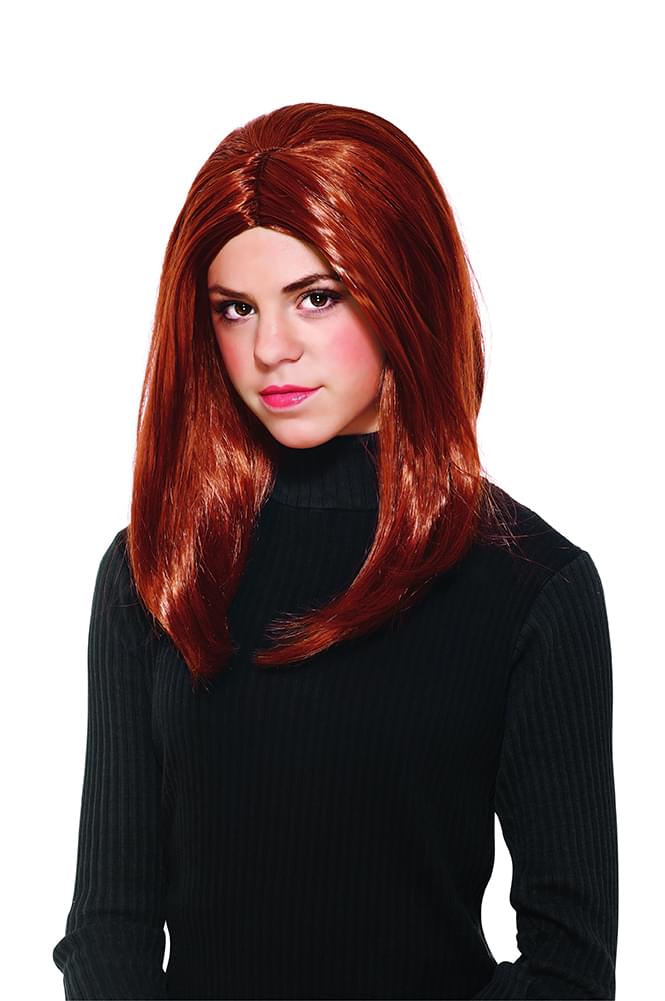 Avengers Black Widow Costume Wig Child One Size