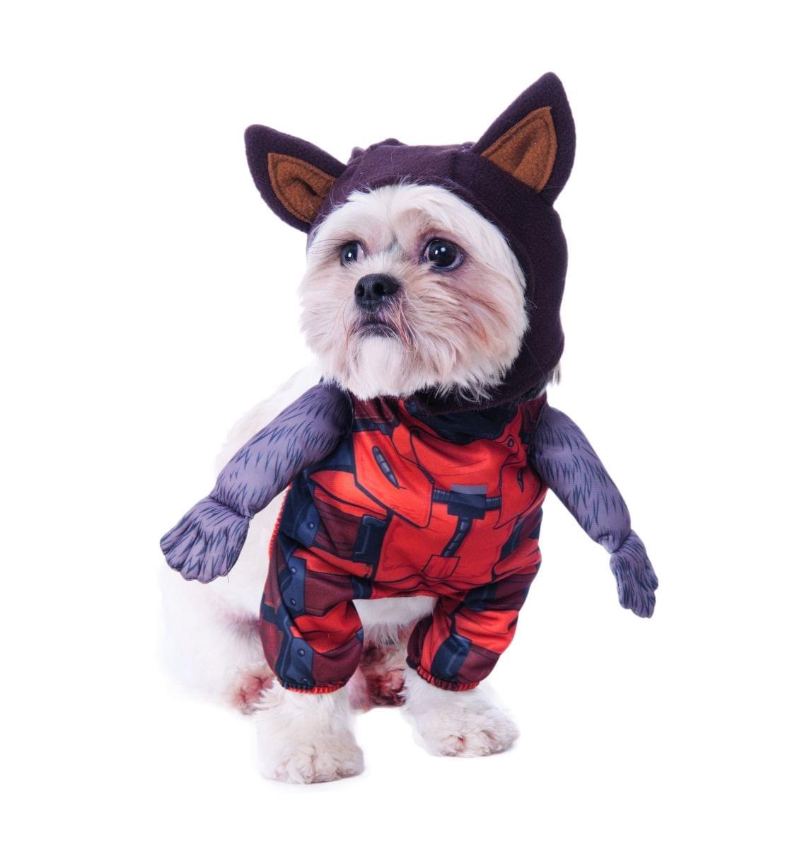 Guardians Of The Galaxy Walking Rocket Raccoon Pet Costume