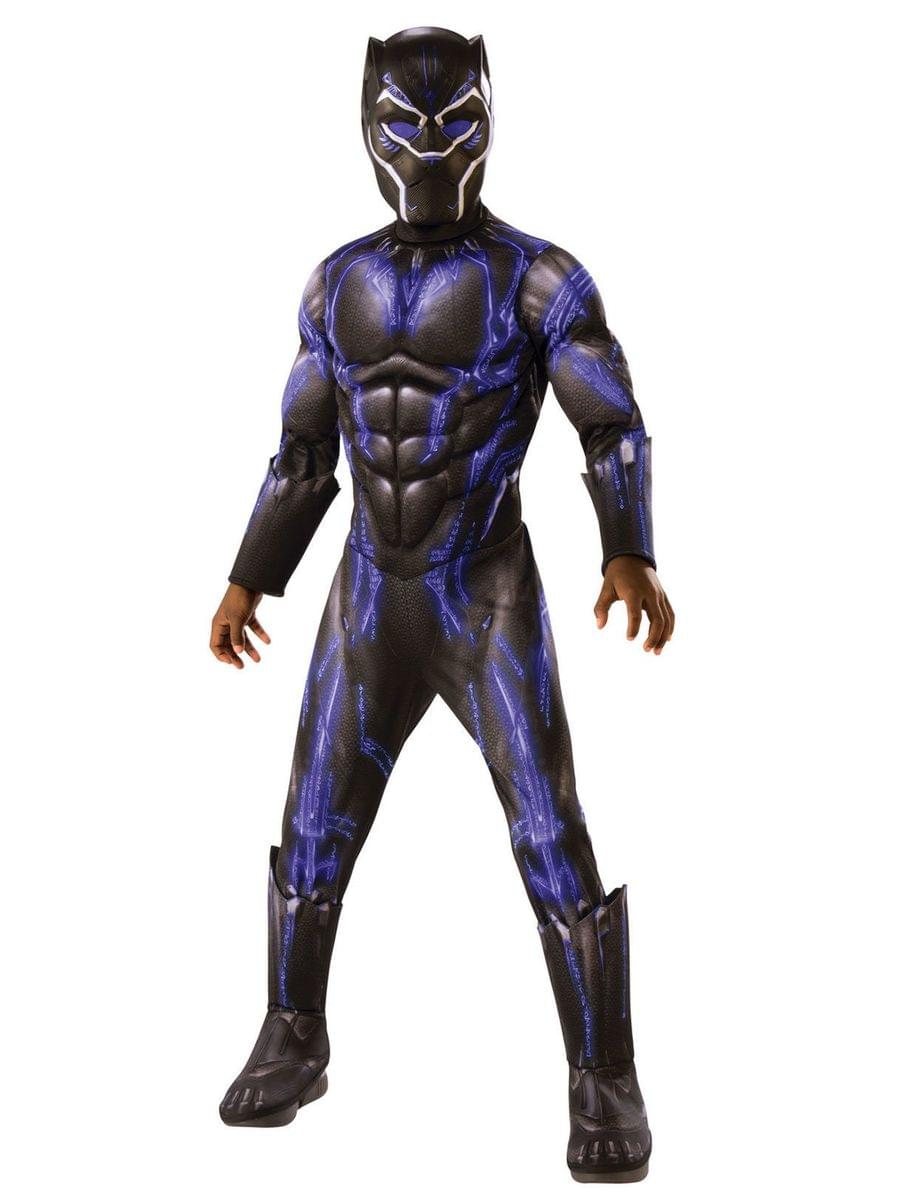Marvel Black Panther Movie Deluxe Black Panther Child Costume - Blue