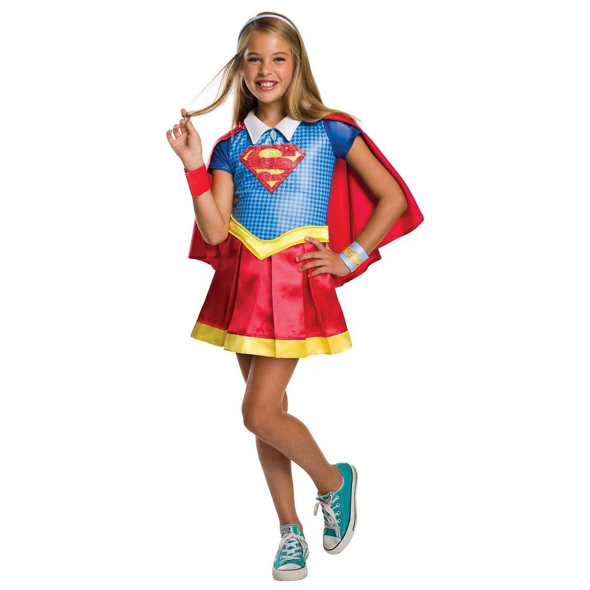 DC Superhero Girls Supergirl Child's Costume Hoodie Dress