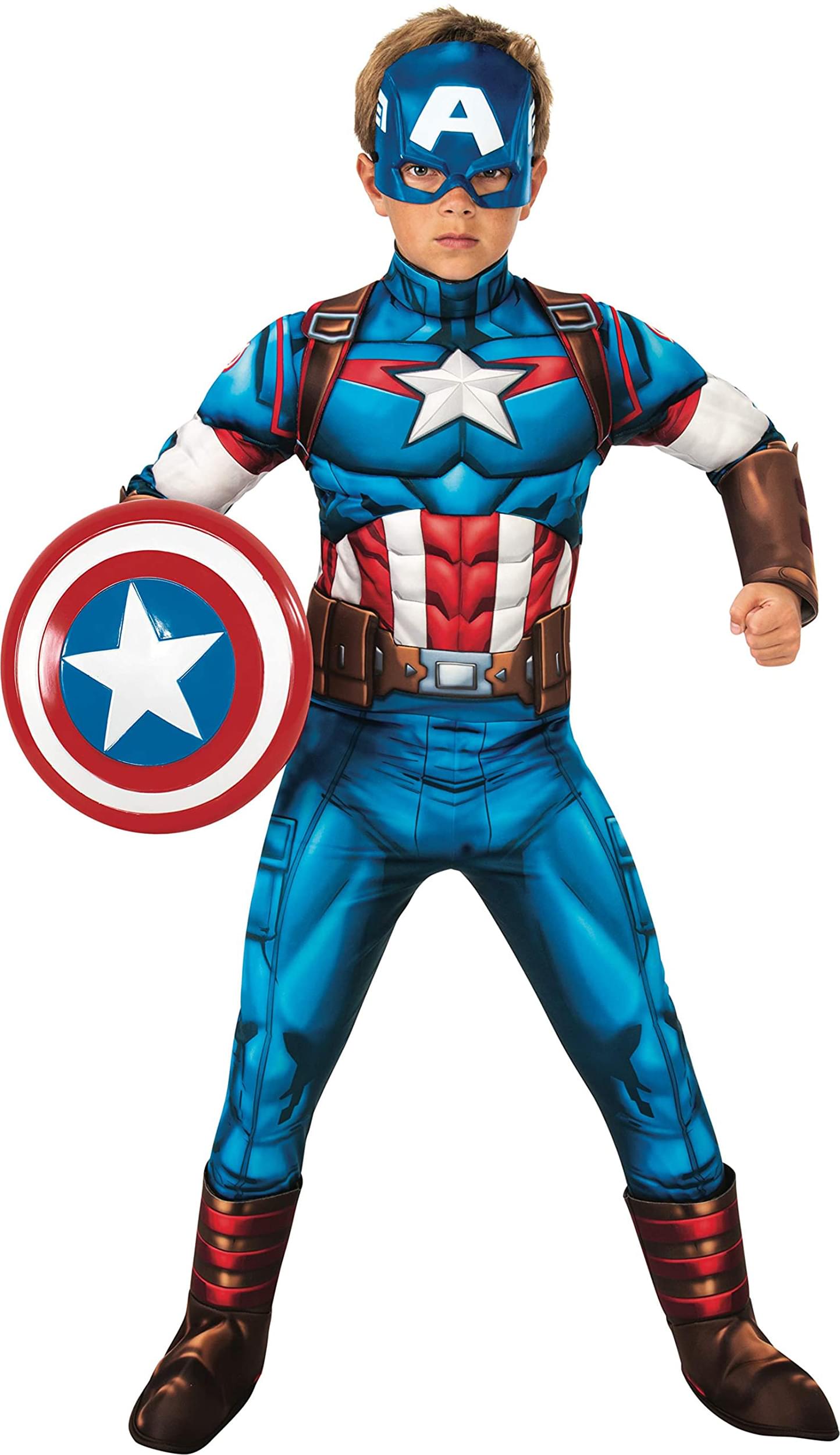 Marvel Deluxe Captain America Child Costume
