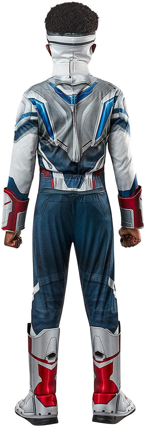 Marvel Falcon and The Winter Soldier Captain America Deluxe Boys Costume