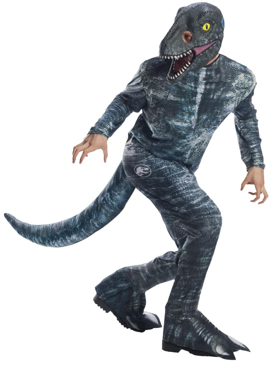 Jurassic World Fallen Kingdom Velociraptor Blue Adult Costume