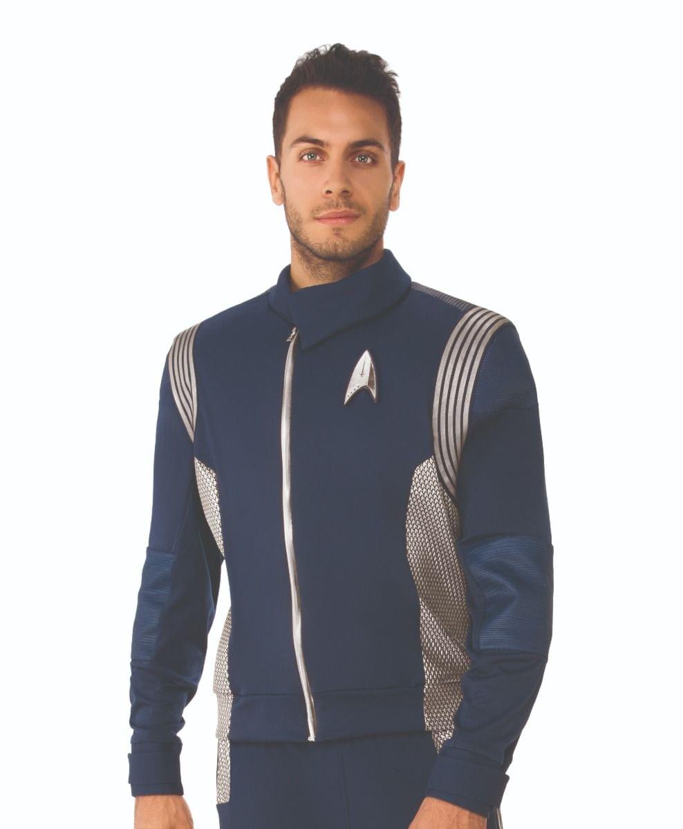Star Trek Discovery Science Uniform Silver Male Adult Costume