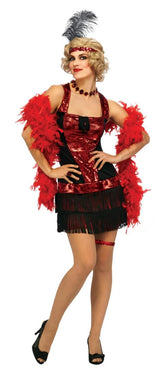 20's Charleston Speakeasy Flapper Dress Costume Adult