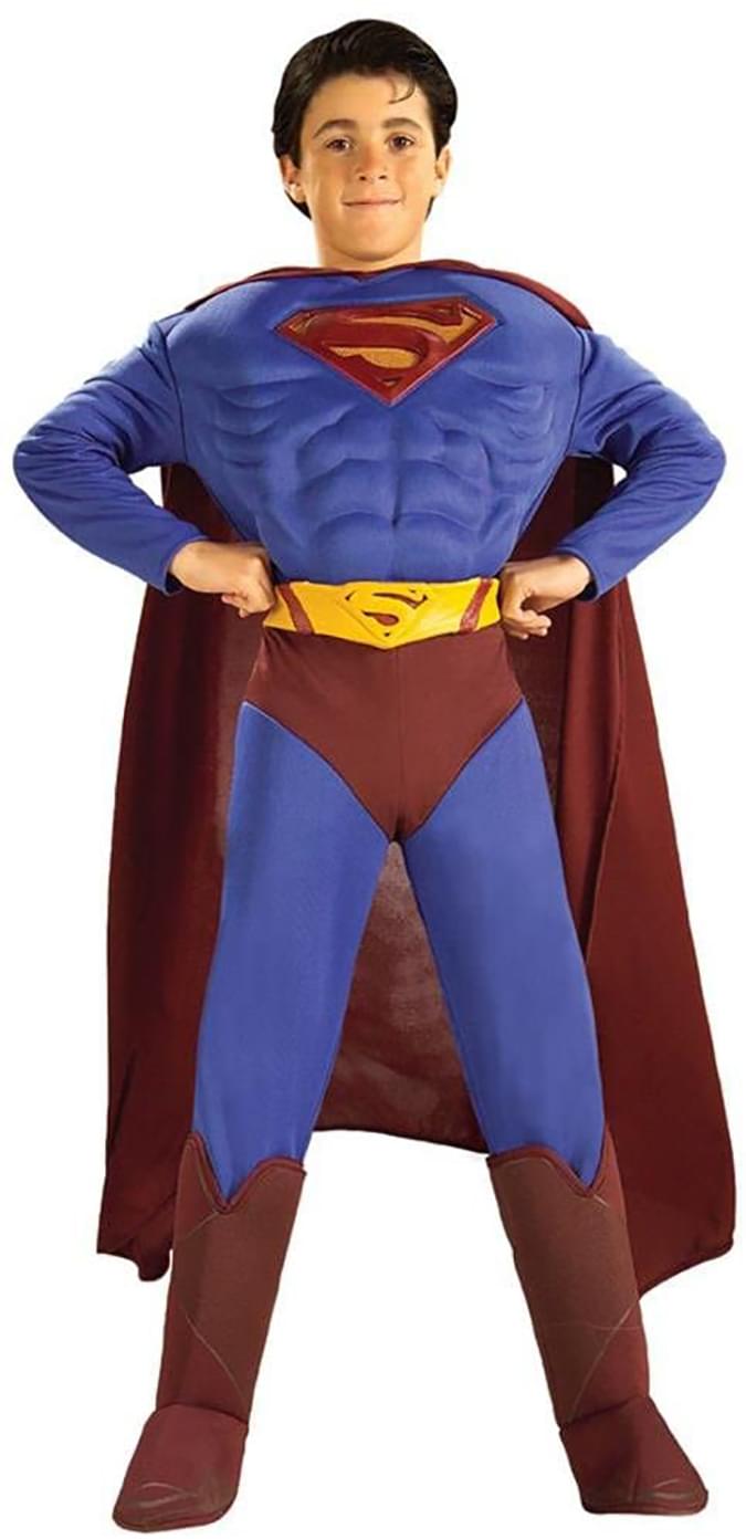 Superman Deluxe Muscle Chest Child Costume