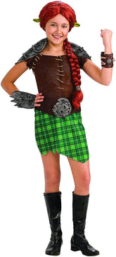 Shrek 4 Fiona Warrior Deluxe Child Costume