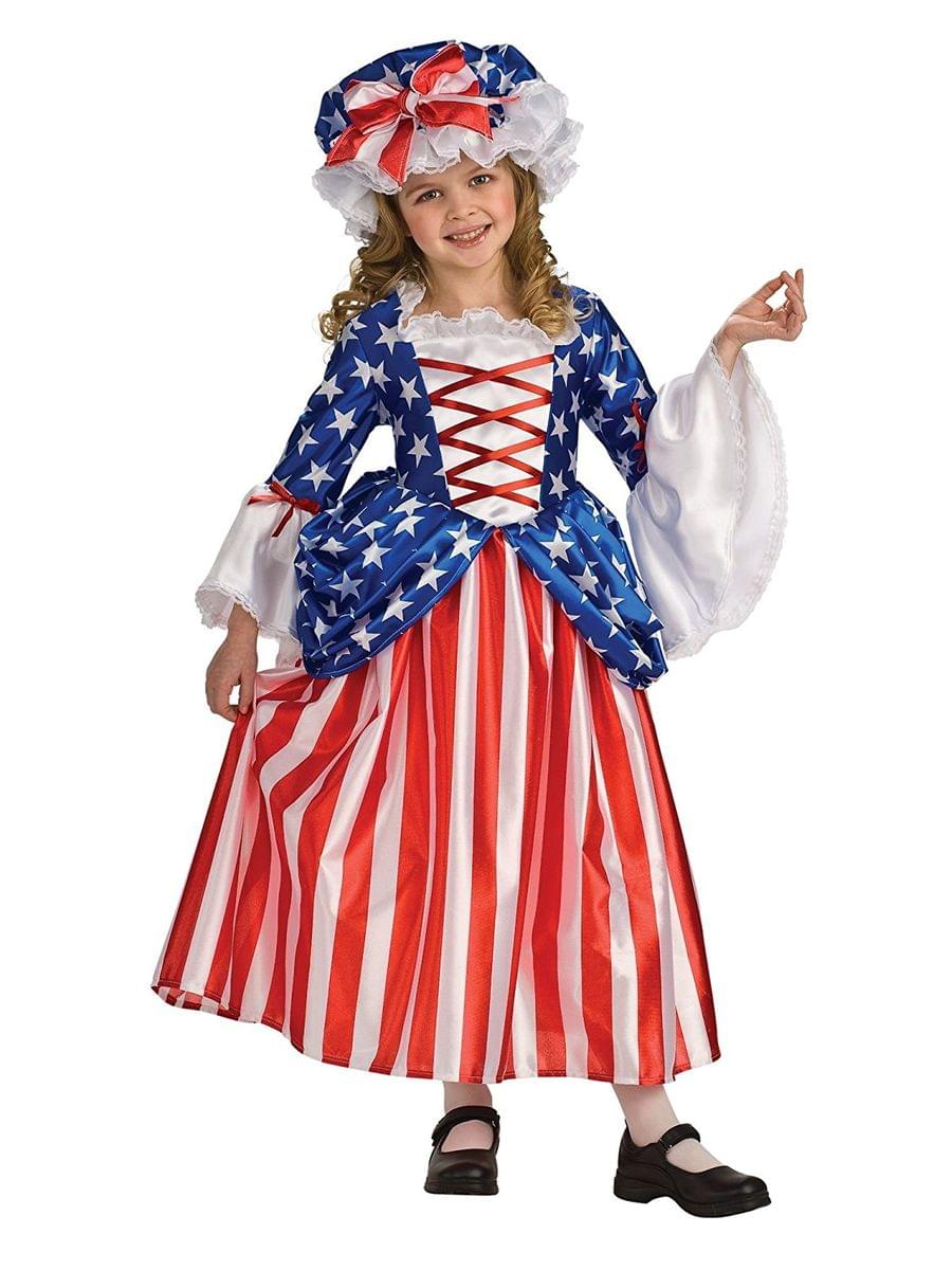 Betsy Ross Deluxe Patriotic Child Costume