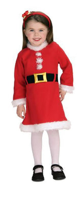 Santa Girl Costume Infant 6-12 Mos