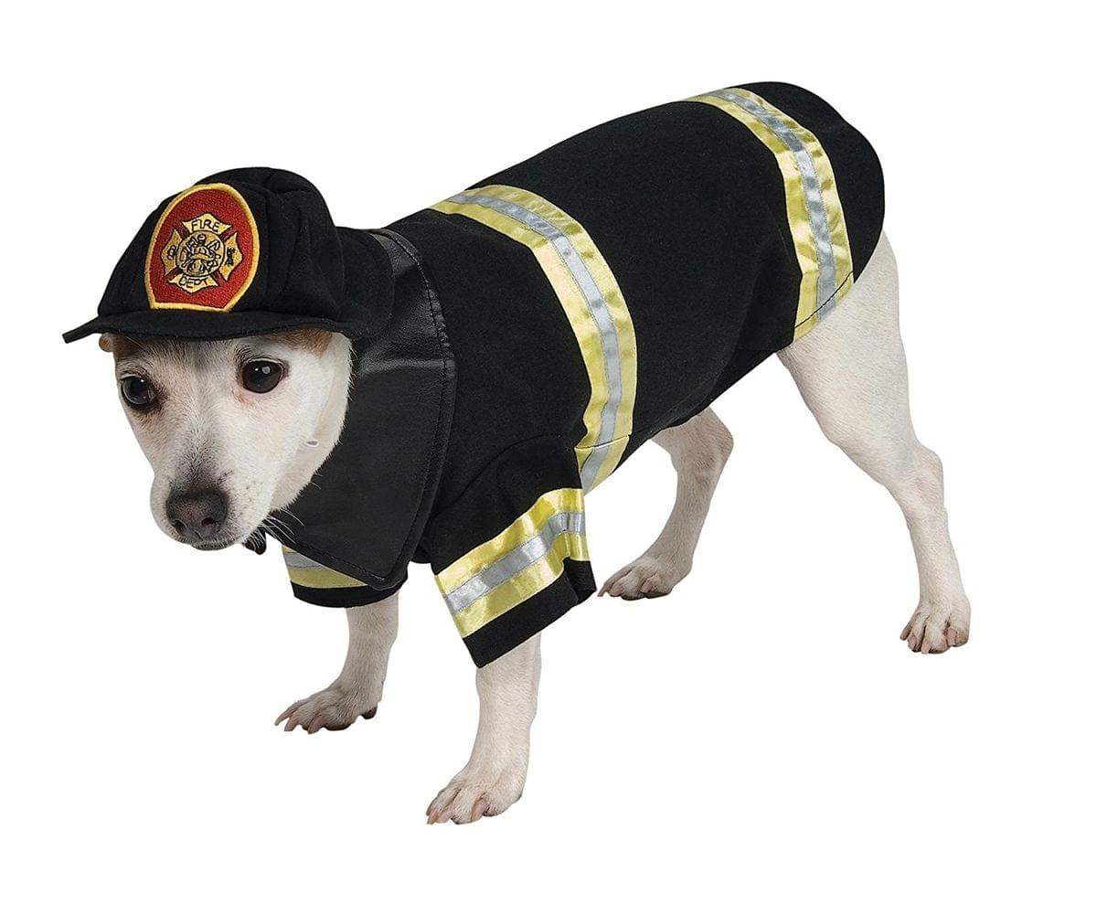 Pet Firefighter Halloween Costume