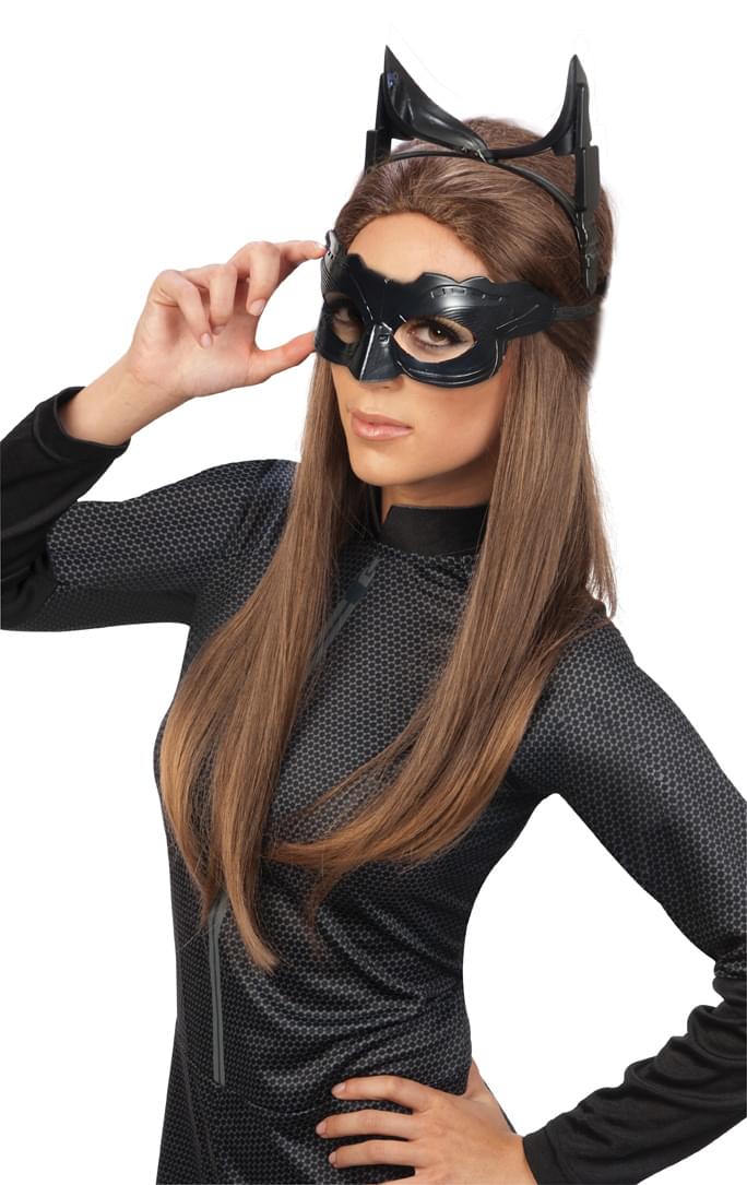 Catwoman Deluxe Goggles & Mask Costume Accessory Kit Adult