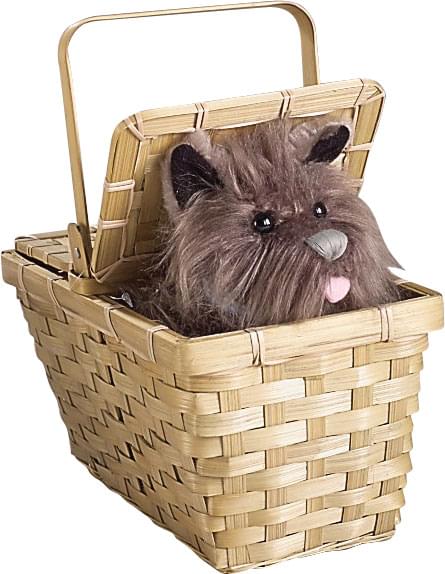 Wizard Of Oz Deluxe Toto In Basket Costume Accessory