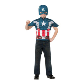 Winter Soldier Marvel Retro Muscle Captain America Child Costume