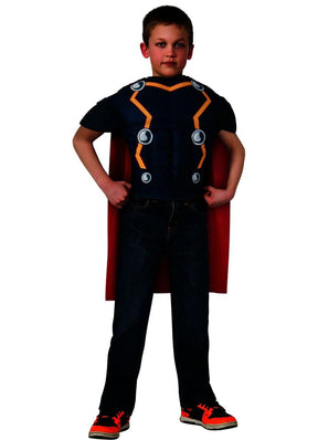 Avengers Assemble Marvel Thor Muscle Chest Shirt Child Costume