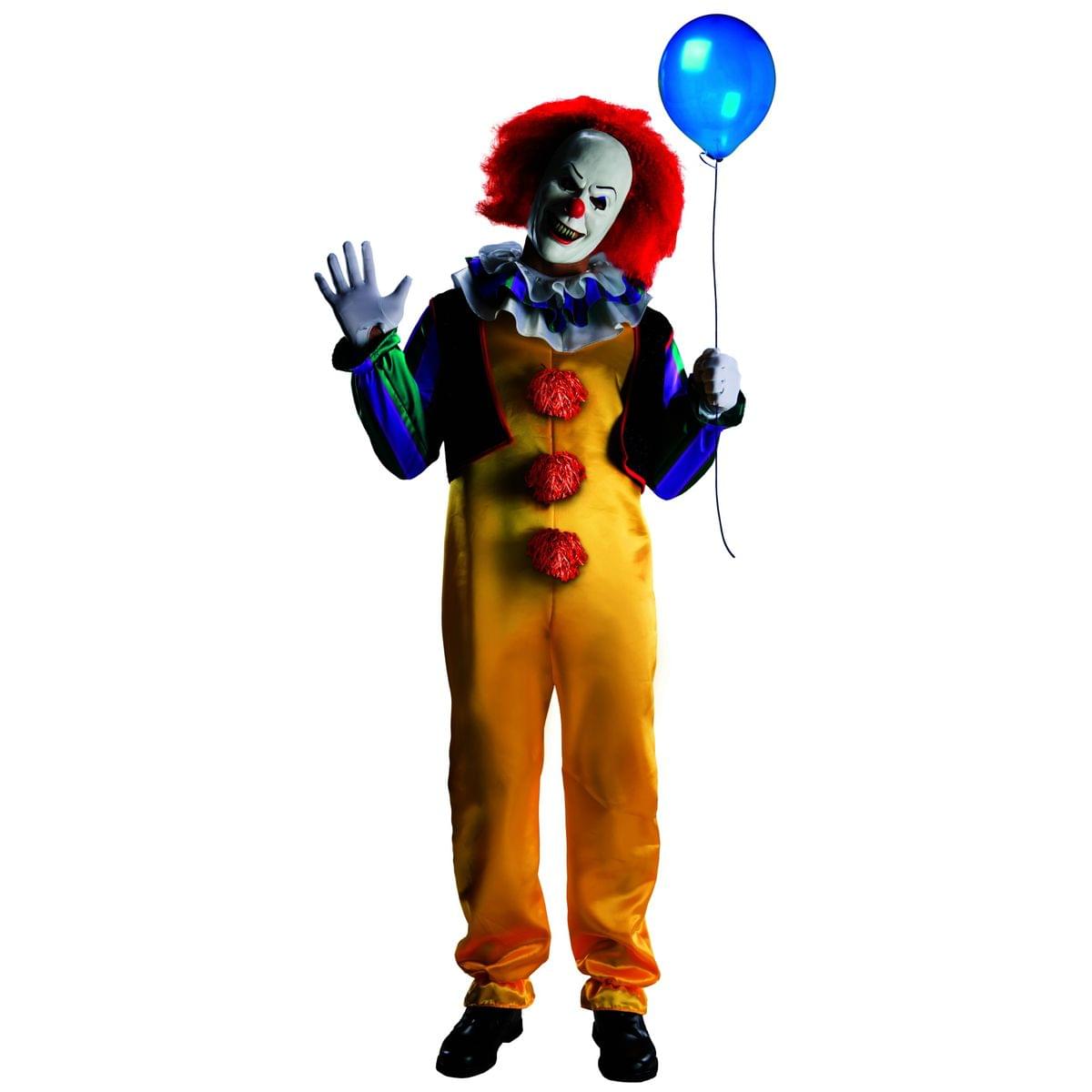 IT The Movie Deluxe Pennywise Adult Costume | Free Shipping