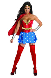 Justice League Sexy Wonder Woman Corset Costume Adult