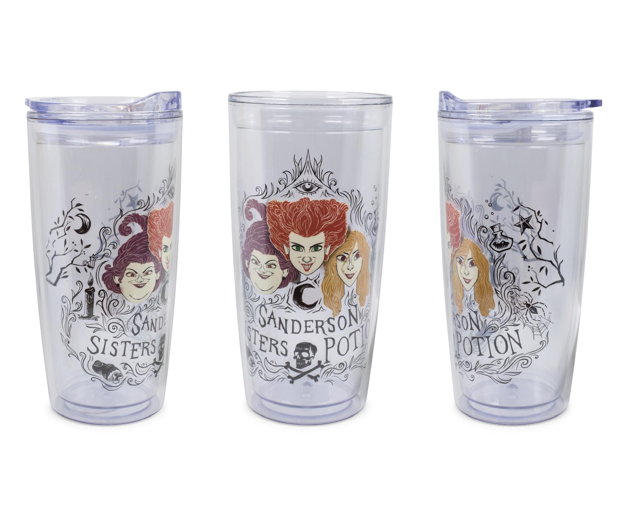 Hocus Pocus Sisters Potion 20oz Double Wall Travel Tumbler