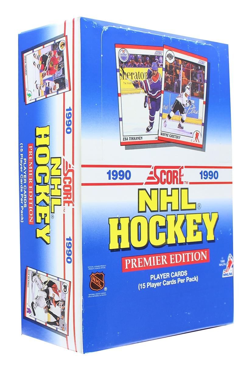 NHL 1990 Score Hockey Trading Card Box | 36 Packs