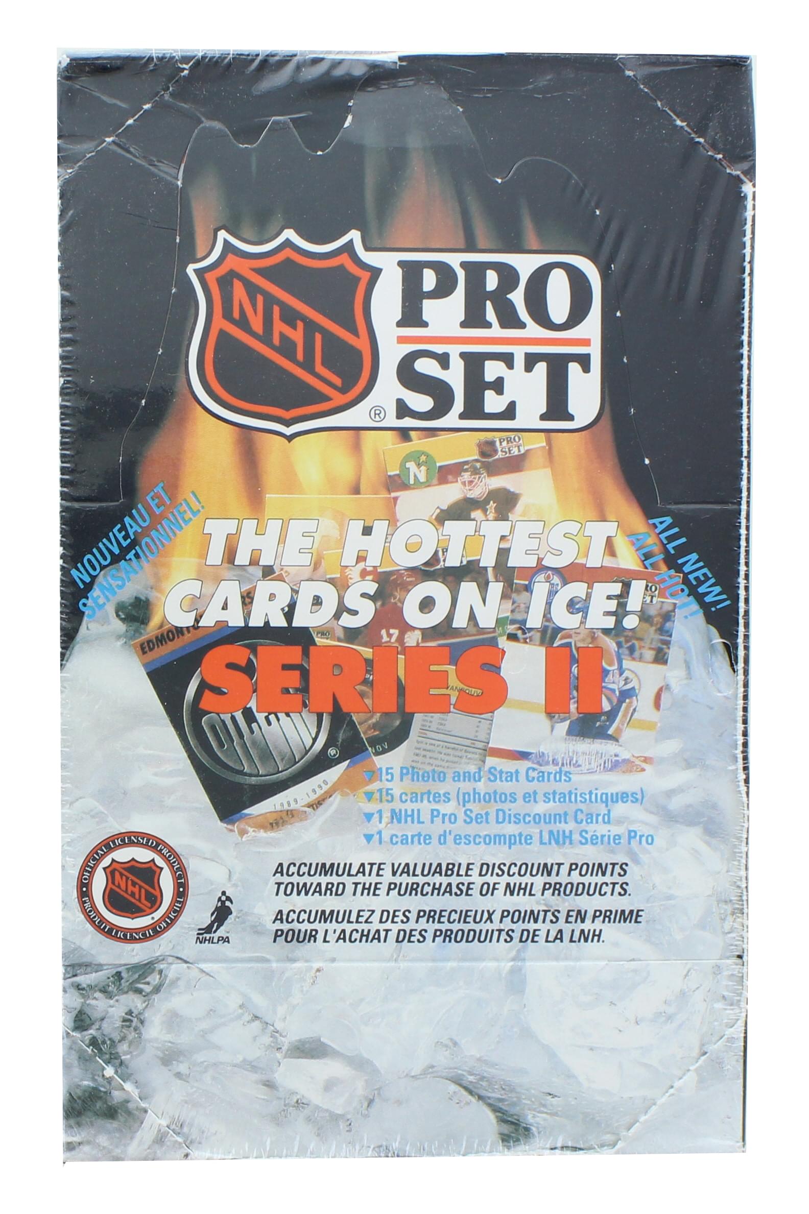 NHL 1991-92 Pro Set Hockey Sealed Wax Box