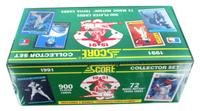 MLB 1991 Score Baseball Card Factory Sealed Collectors Set