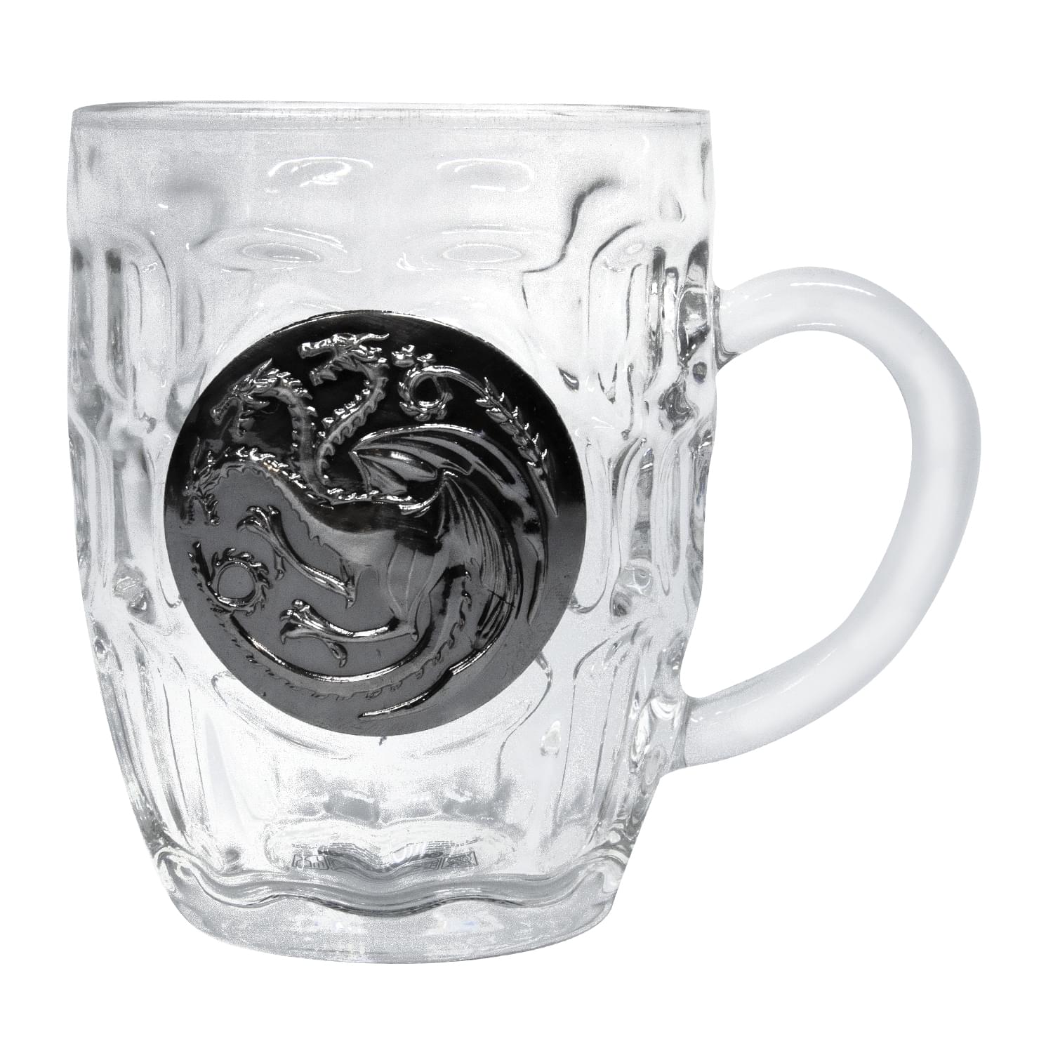 Game of Thrones House Targaryen Crystal Stein | Unique Drinking Glass | 16 Oz.