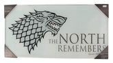 Game of Thrones The North Remembers 23 x 11 Inch Tempered Glass Poster