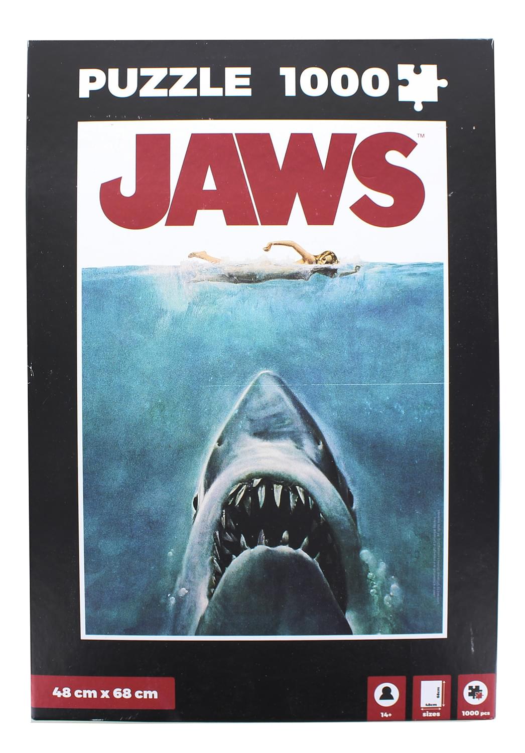 Jaws Movie Poster 1000 Piece Jigsaw Puzzle