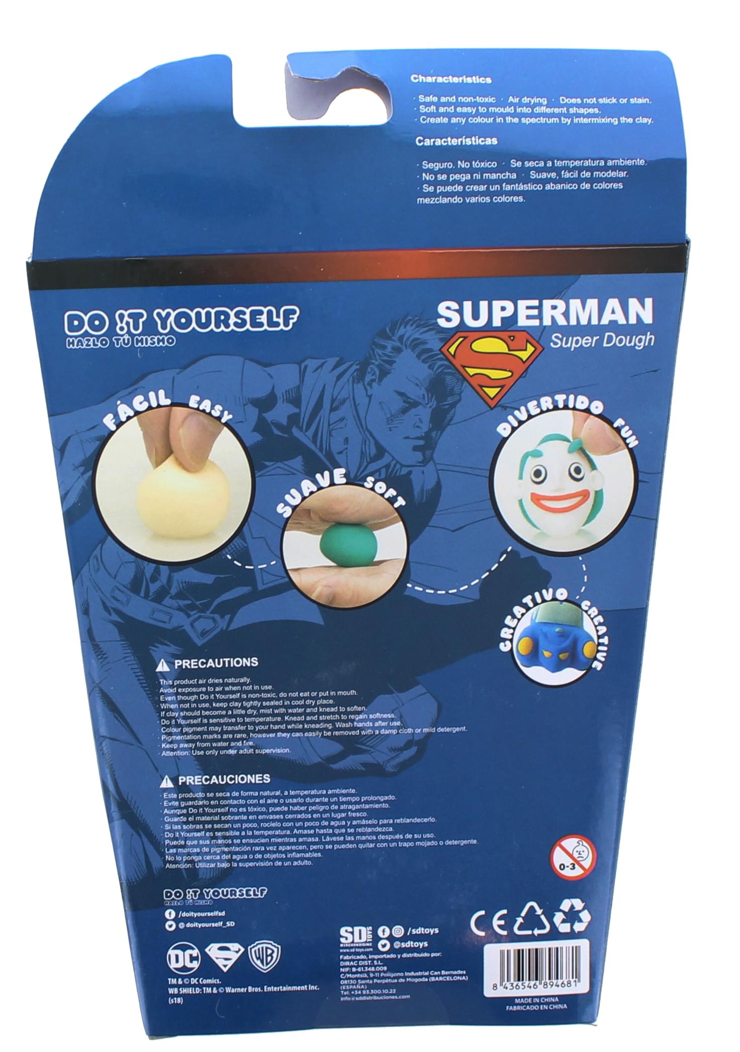 DC Universe Do-It-Yourself Super Dough Modeling Set | The Joker