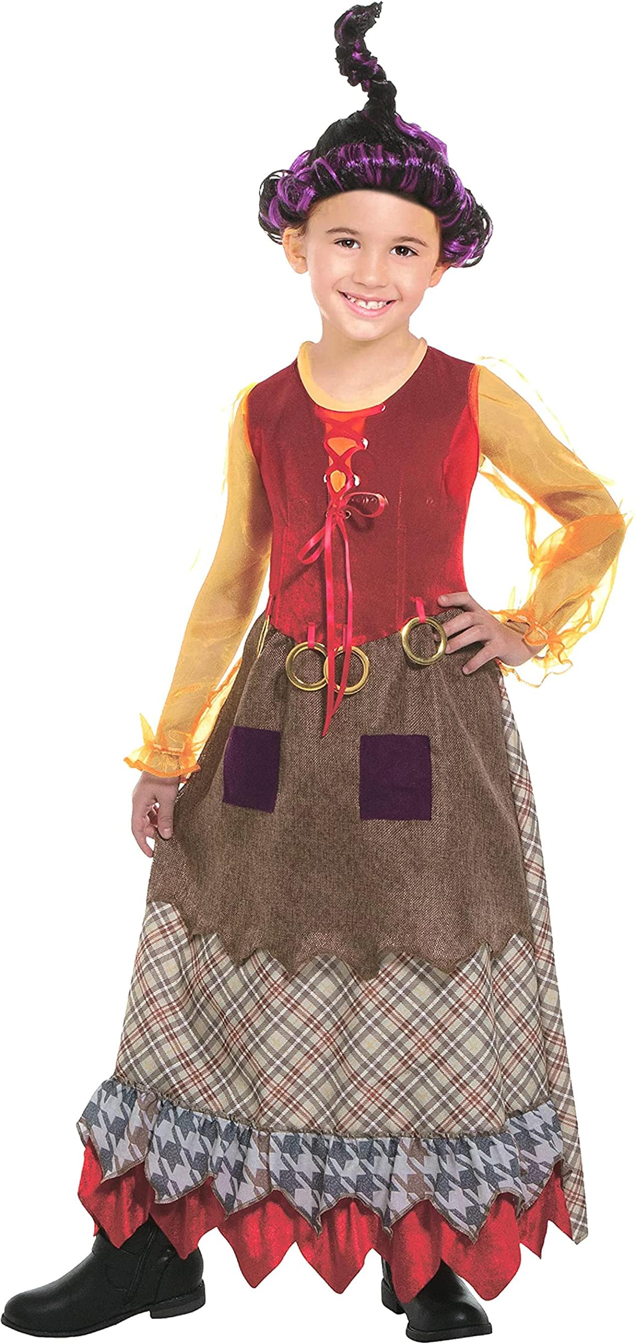 Salem Goofy Witch Hocus Pocus Inspired Child Costume