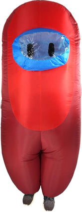 Red Imposter Inflatable Adult Costume | Standard