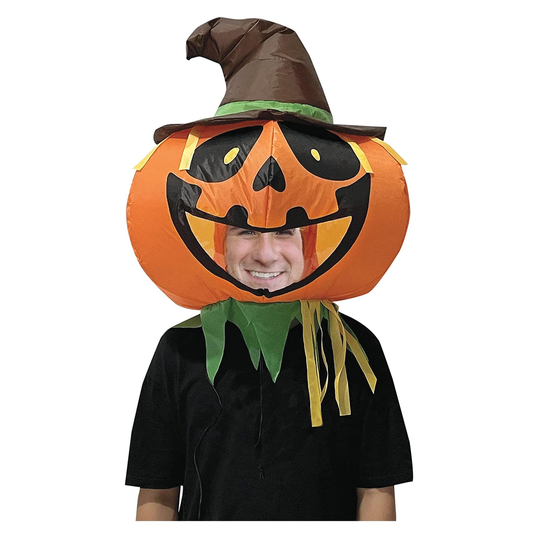 Inflatable Pumpkin Head Adult