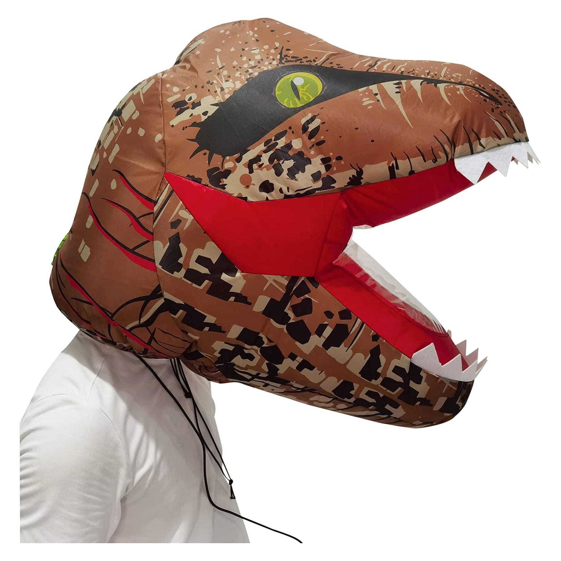 Inflatable Dinosaur Head Adult