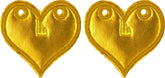 Shwings Shoe Accessories: Gold Foil Heart