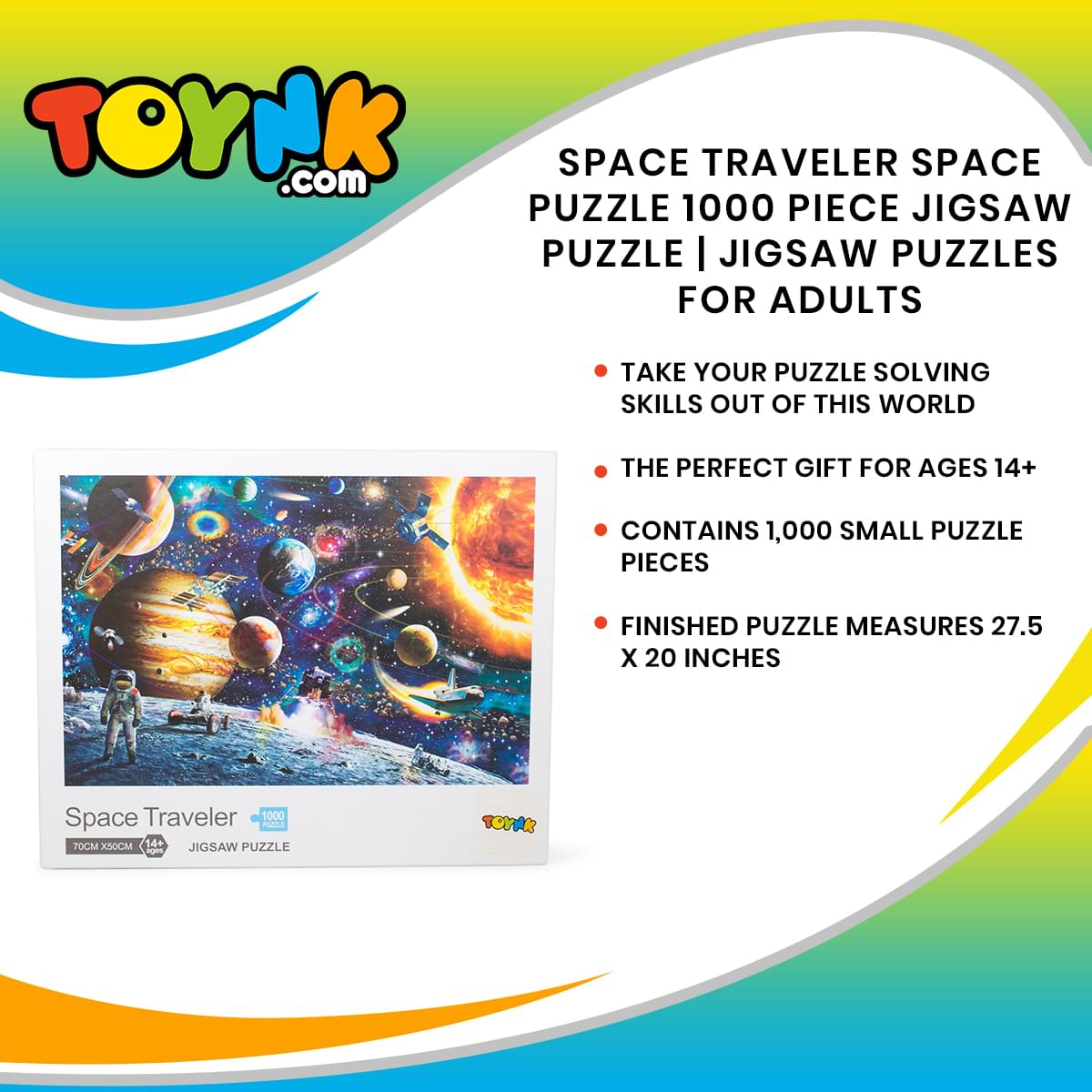 Space Traveler Space Puzzle 1000 Piece Jigsaw Puzzle | Jigsaw Puzzles For Adults