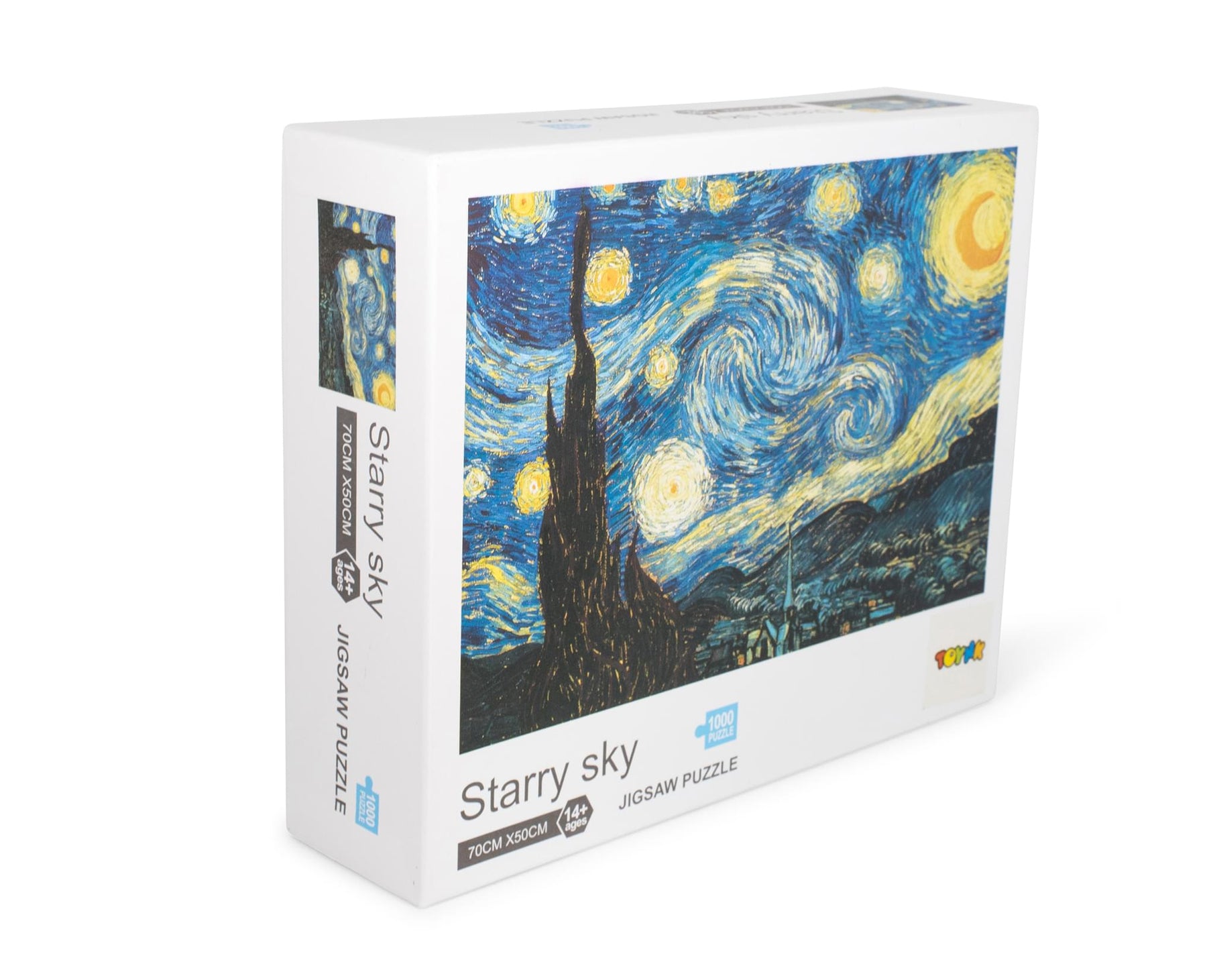 Starry Sky 1000-Piece Jigsaw Puzzle | Starry Night Puzzle 1000 | Van Gogh Puzzle